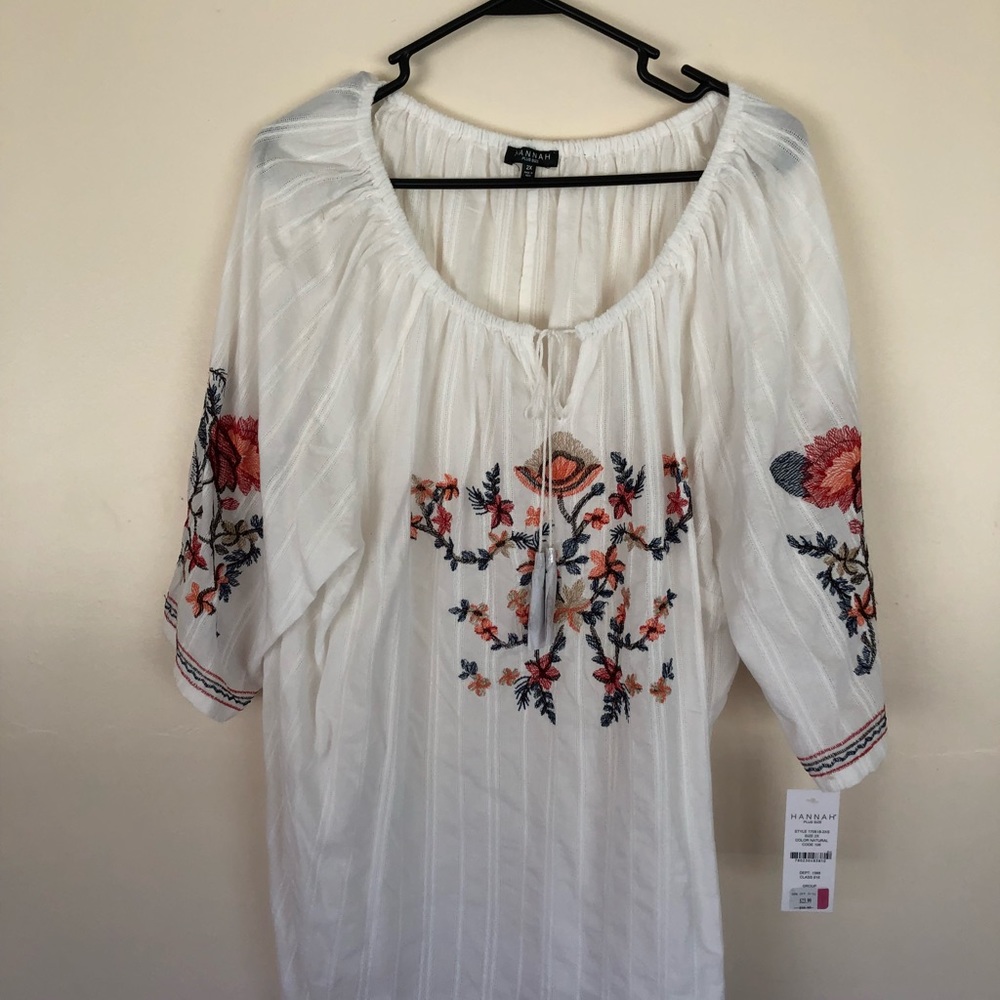 Embroidery blouse❤️